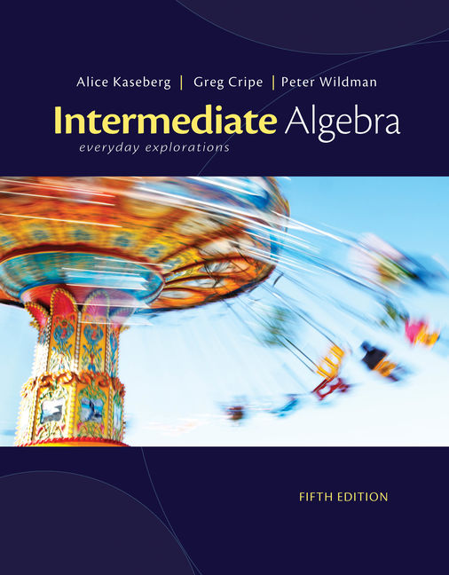 WebAssign Instant Access for Kaseberg/Cripe/Wildman's Intermediate Algebra: Everyday Explorations, Single-Term book cover
