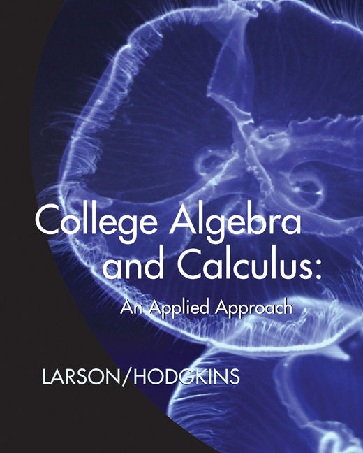 WebAssign Instant Access for Larson/Hodgkins' College Algebra and Calculus: An Applied Approach, Single-Term book cover