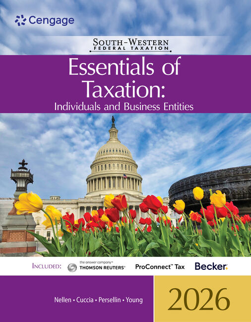 South-Western Federal Taxation 2026: Essentials of Taxation: Individuals and Business Entities book cover