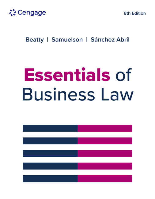 Essentials of Business Law book cover