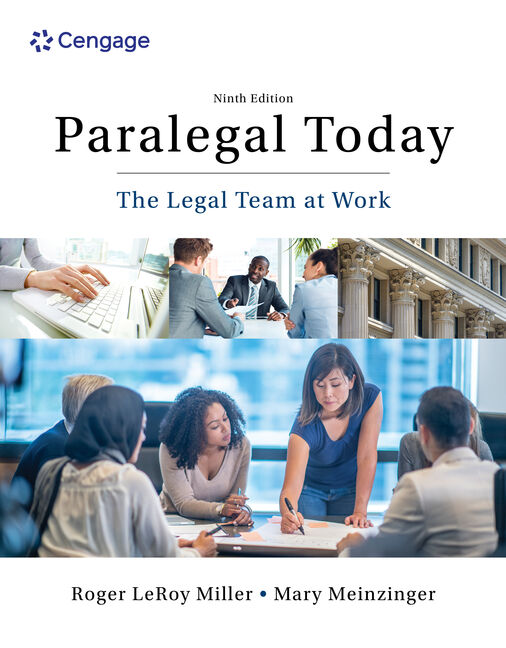 Paralegal Today: The Legal Team at Work book cover