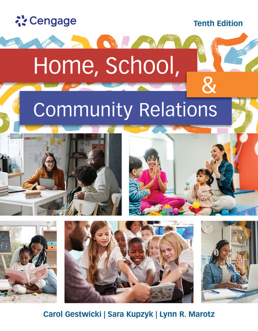 MindTap for Gestwicki/Kupzyk/Marotz's Home, School, and Community Relations, 1 term Instant Access cover