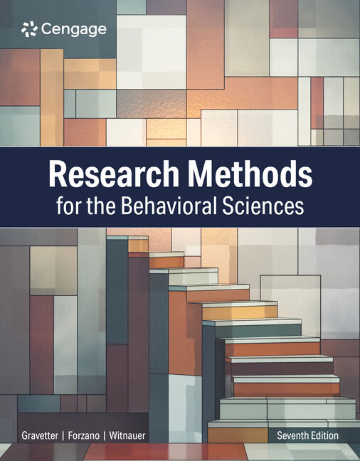 Research Methods for the Behavioral Sciences book cover