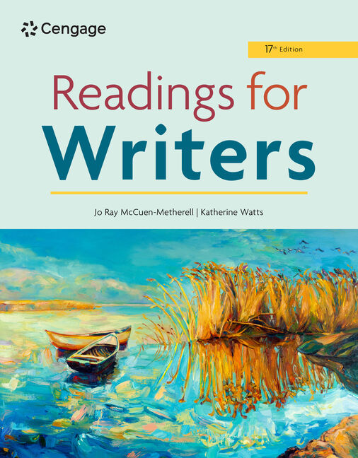 Readings for Writers book cover
