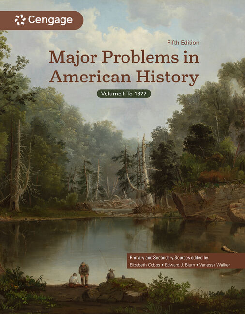 Major Problems in American History, Volume I book cover