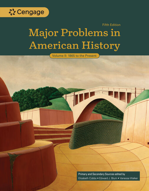 Major Problems in American History, Volume II book cover