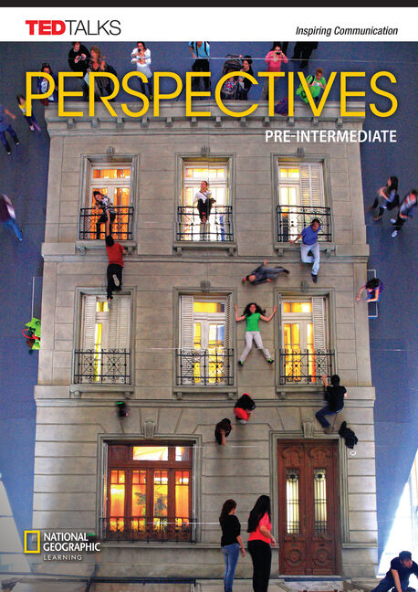 Perspectives Pre-Intermediate with the Spark platform book cover