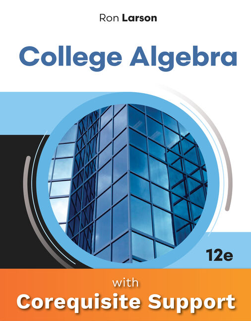 WebAssign with Corequisite Support for Larson's College Algebra, Single-Term Instant Access book cover