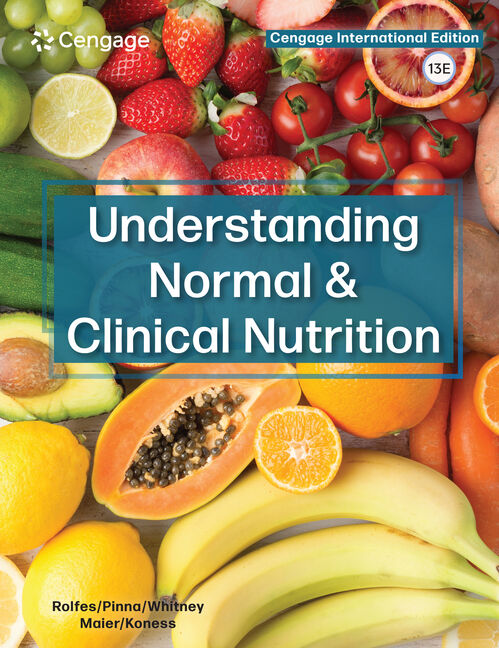 Understanding Normal & Clinical Nutrition, Cengage International Edition book cover