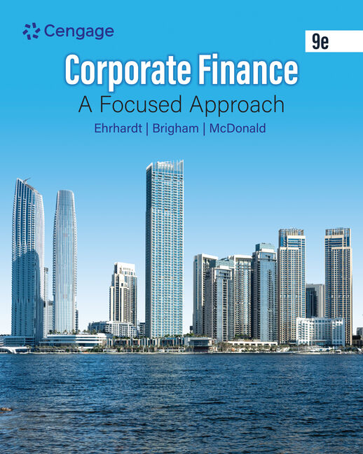 MindTap for Ehrhardt/Brigham/McDonald’s Corporate Finance: A Focused Approach, 1 term Instant Access cover