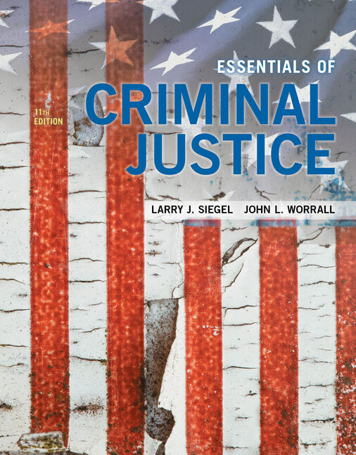 MindTapV2.0 for Siegel/Worrall's Essentials of Criminal Justice, 1 term Instant Access cover