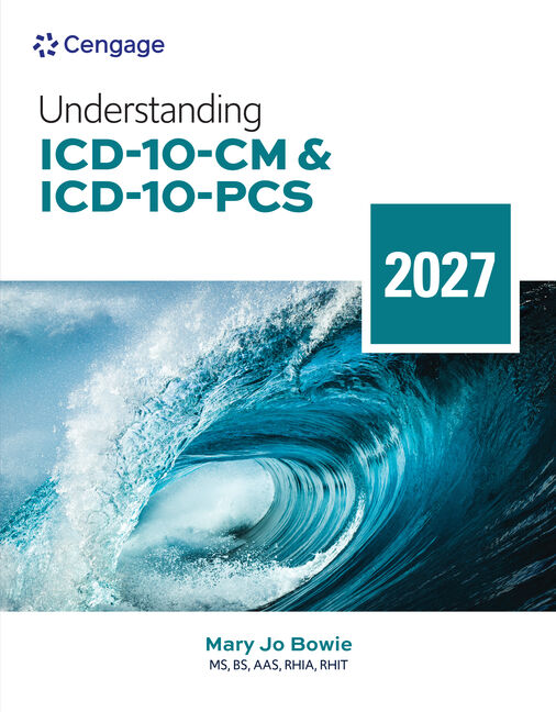 MindTap for Bowie's Understanding ICD-10-CM and ICD-10-PCS, 2027 Edition, 2 terms Instant Access book cover