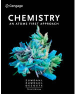Chemistry: An Atoms First Approach book cover