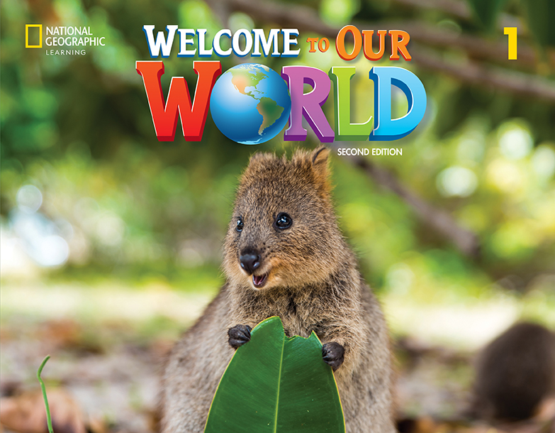 Welcome to Our World 1 with the Spark platform book cover