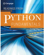Readings from Python Fundamentals book cover