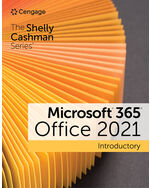 The Shelly Cashman Series® Microsoft® 365® & Office® 2021 Introductory book cover