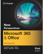 New Perspectives Microsoft® 365® & Office® Introductory, First Edition book cover