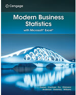Modern Business Statistics with Microsoft® Excel® book cover