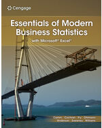 Essentials of Modern Business Statistics with Microsoft® Excel® book cover