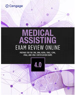Medical Assisting Exam Review Online 4.0, 2 terms Instant Access book cover