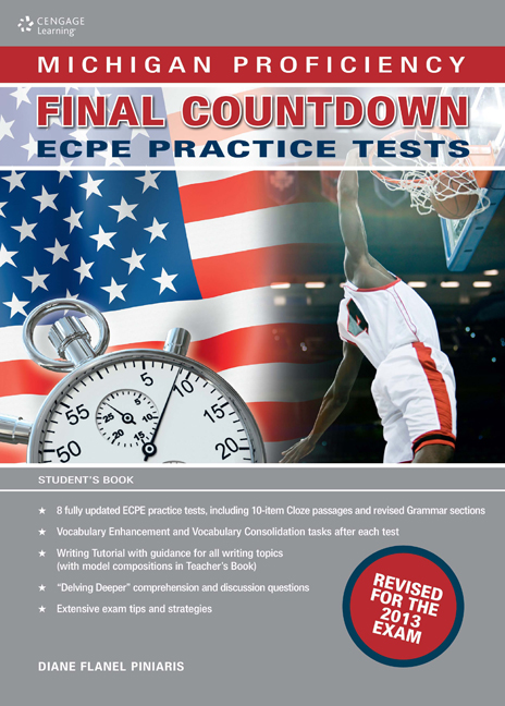 Michigan Proficiency Final Countdown ECPE Practice Tests book cover