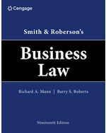 Smith & Roberson's Business Law book cover