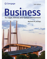 Business: Its Legal, Ethical, and Global Environment book cover