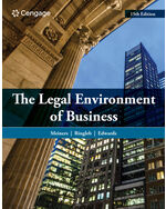 The Legal Environment of Business book cover