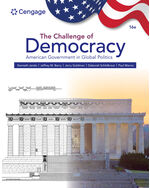 The Challenge of Democracy: American Government in Global Politics book cover