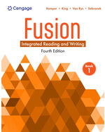 Fusion: Integrated Reading and Writing, Book 1 book cover