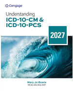 MindTap for Bowie's Understanding ICD-10-CM and ICD-10-PCS, 2027 Edition, 2 terms Instant Access book cover