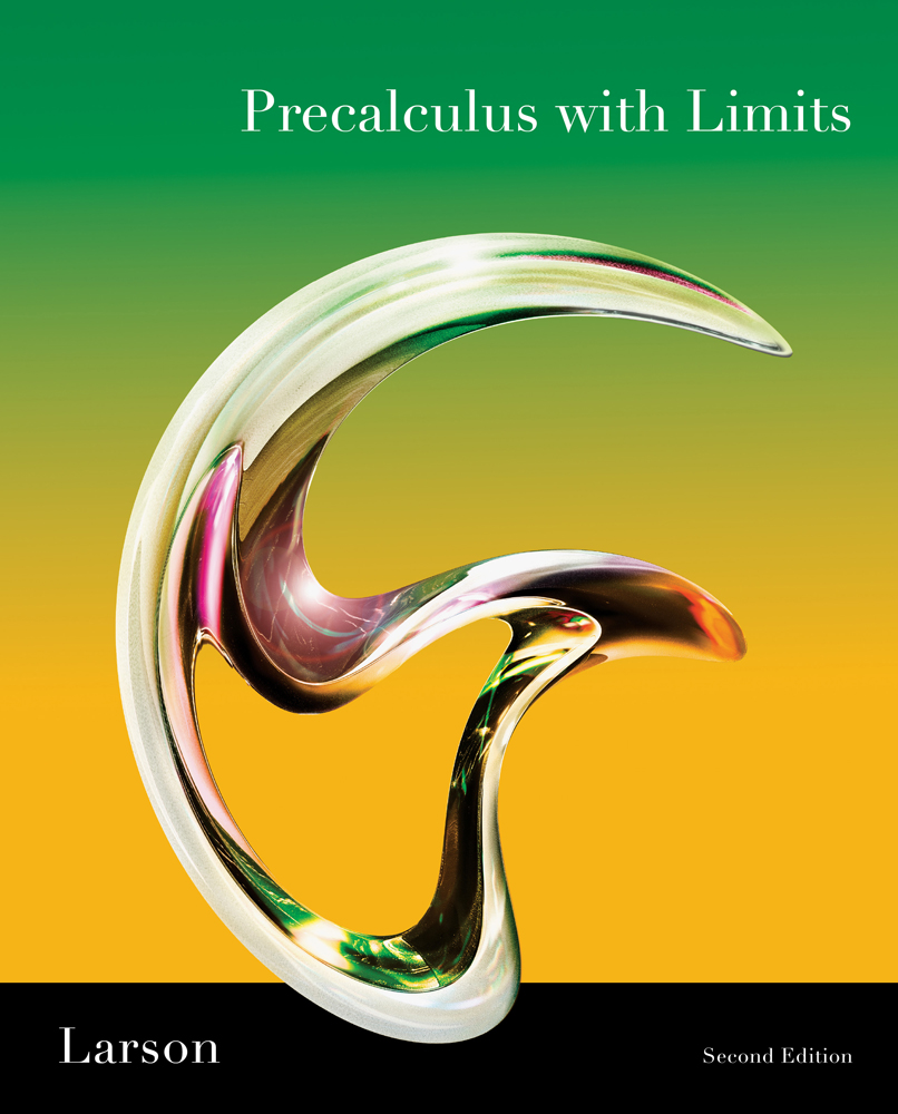 Precalculus with Limits, 2nd Edition 9781439049099 Cengage