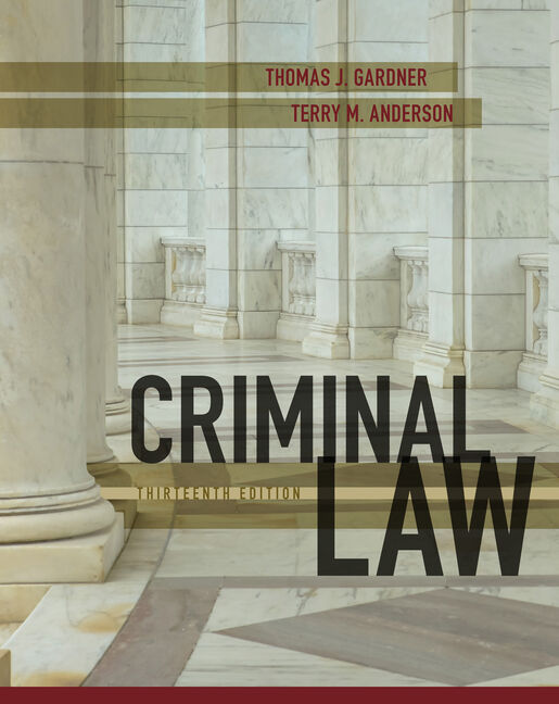 Criminal Law 13th Edition Cengage