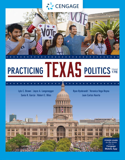 Practicing Texas Politics Enhanced 17th Edition Cengage