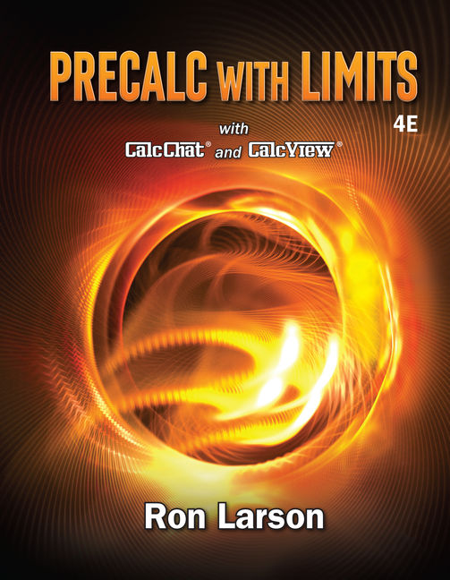 Precalculus With Limits 4th Edition Cengage