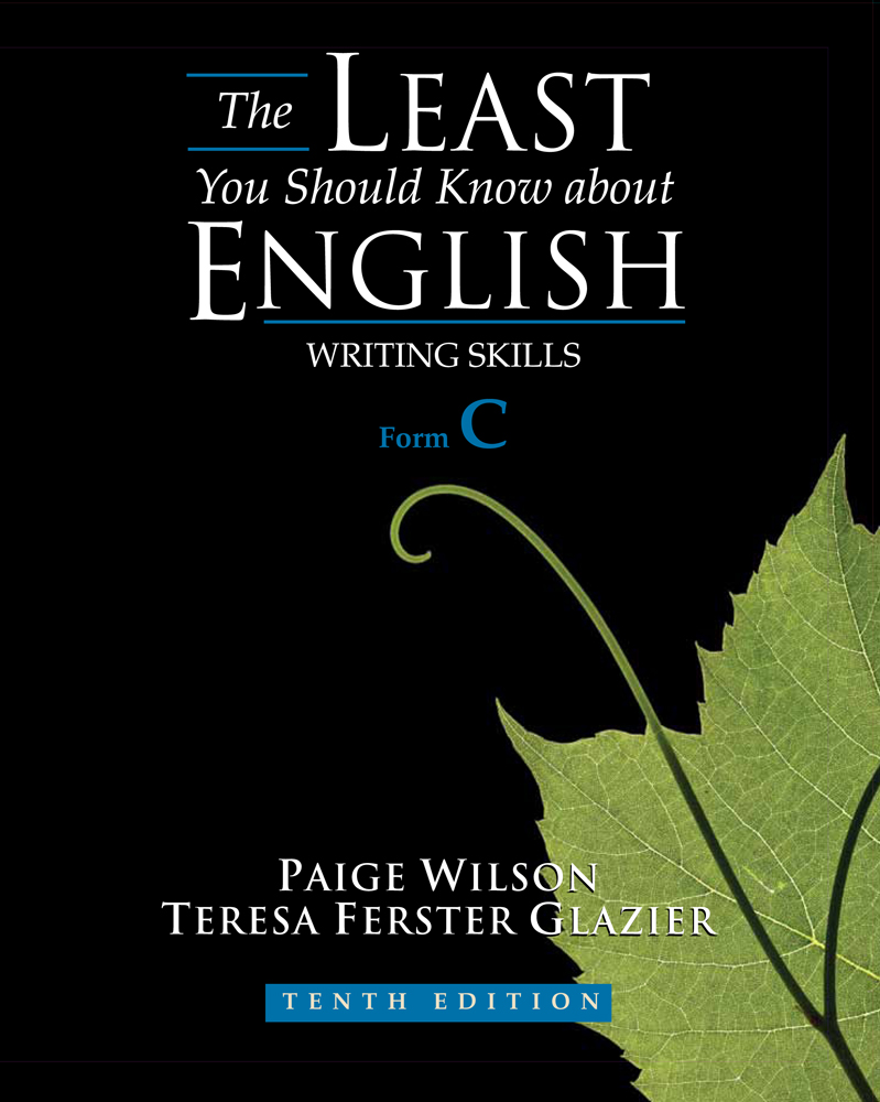 the-least-you-should-know-about-english-writing-skills-form-c-10th-edition-cengage