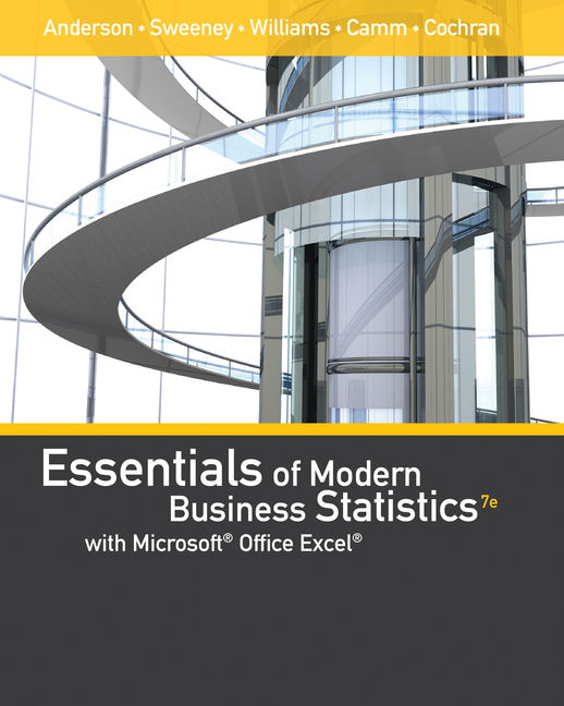 Essentials Of Modern Business Statistics With Microsoft Excel