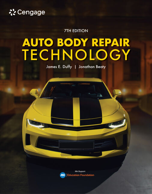 Auto Body Repair Technology, 7th Edition 9780357139790 Cengage