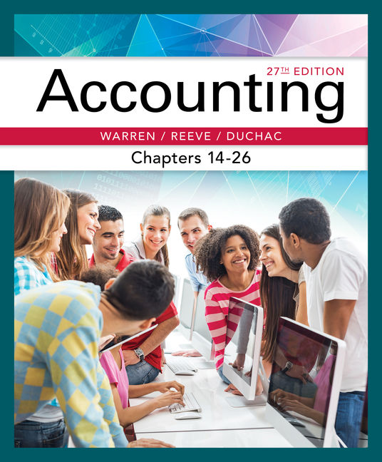 Accounting, 27th Edition Cengage