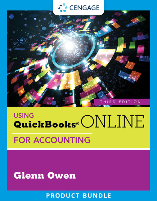 Using Quickbooks Online For Accounting 3rd Edition Cengage