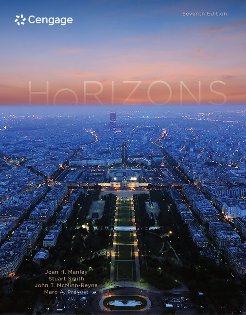 Horizons Student Edition Introductory French 7th Edition Cengage