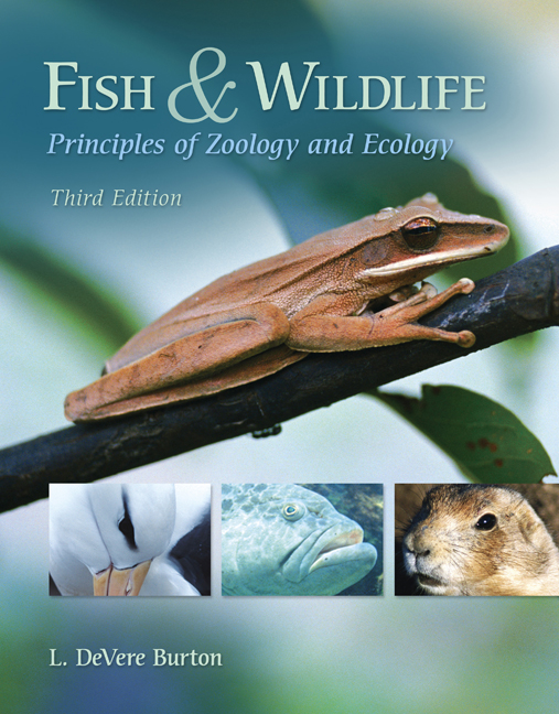 Fish & Wildlife Principles of Zoology and Ecology, 3rd Edition Cengage
