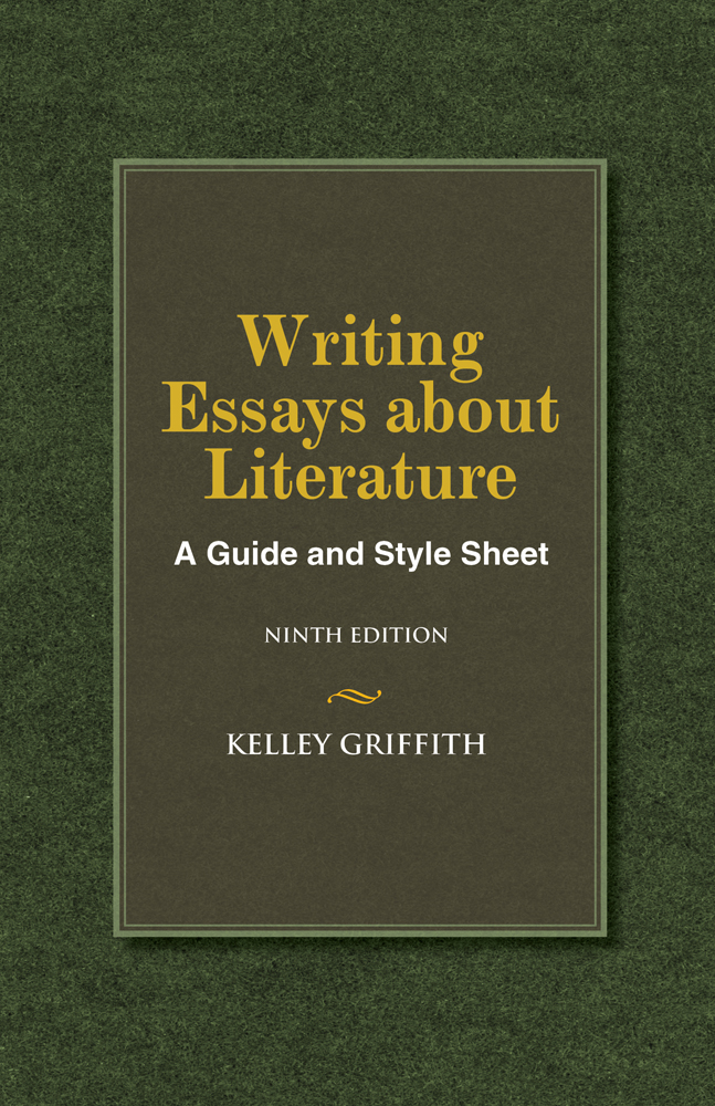 Writing Essays About Literature 9th Edition Cengage