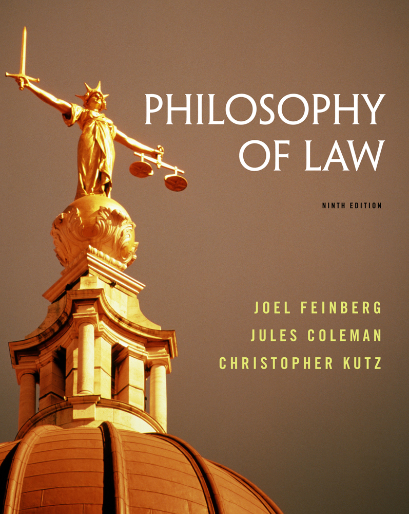 Philosophy Of Law 9th Edition Cengage