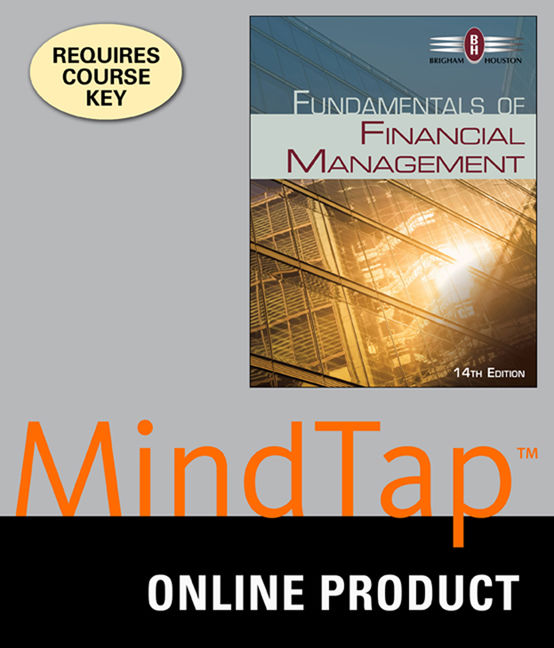 Mindtap For Fundamentals Of Financial Management 14th - 