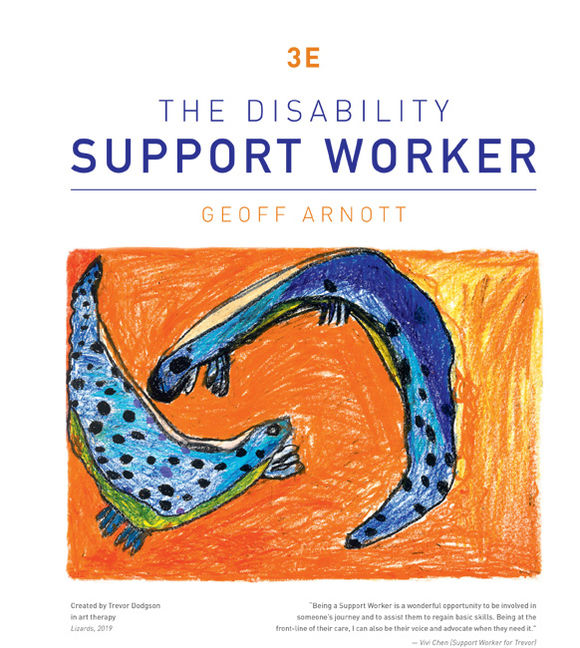 Cover image for The disability support worker