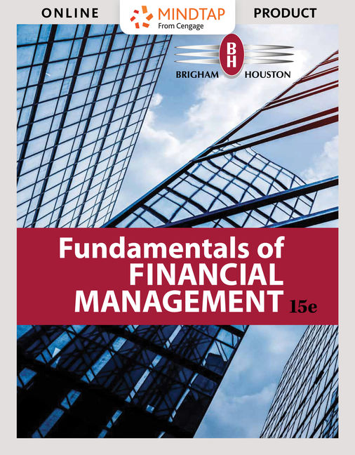 fundamentals of financial management 15th ed cengage learning