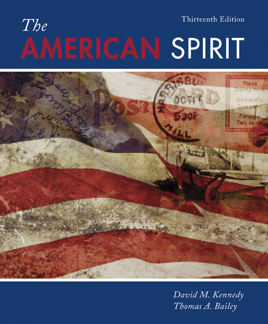 The American Spirit United States History As Seen By Contemporaries 13th Edition Cengage