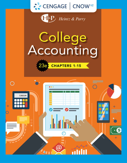 Cengagenowv2 For College Accounting Chapters 1 15 23rd Edition