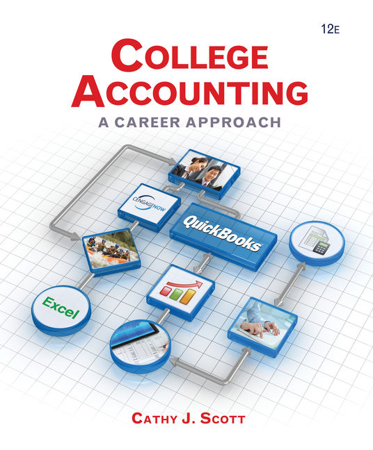 College Accounting A Career Approach, 12th Edition Cengage